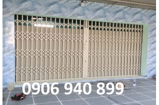Cửa Kéo Thép Có Lá Mitadoor u dầy 0.8 Dem