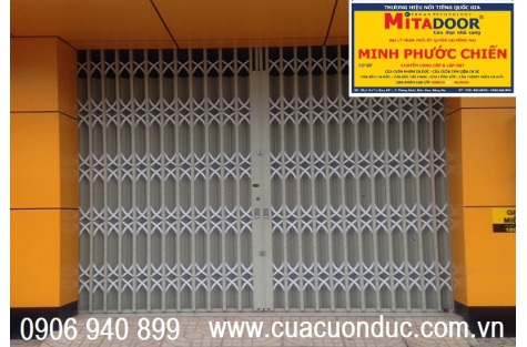 Cửa Kéo Thép Mitadoor u dầy 1.0 ly